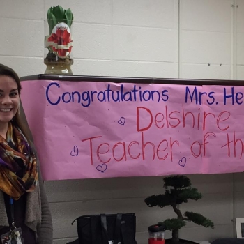 Delshire Elementary Teacher of the Year